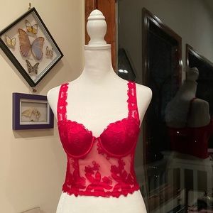 Victoria’s Secret Red corset top!